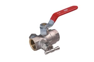 Guľový ventil 5/4" s odvodnením
